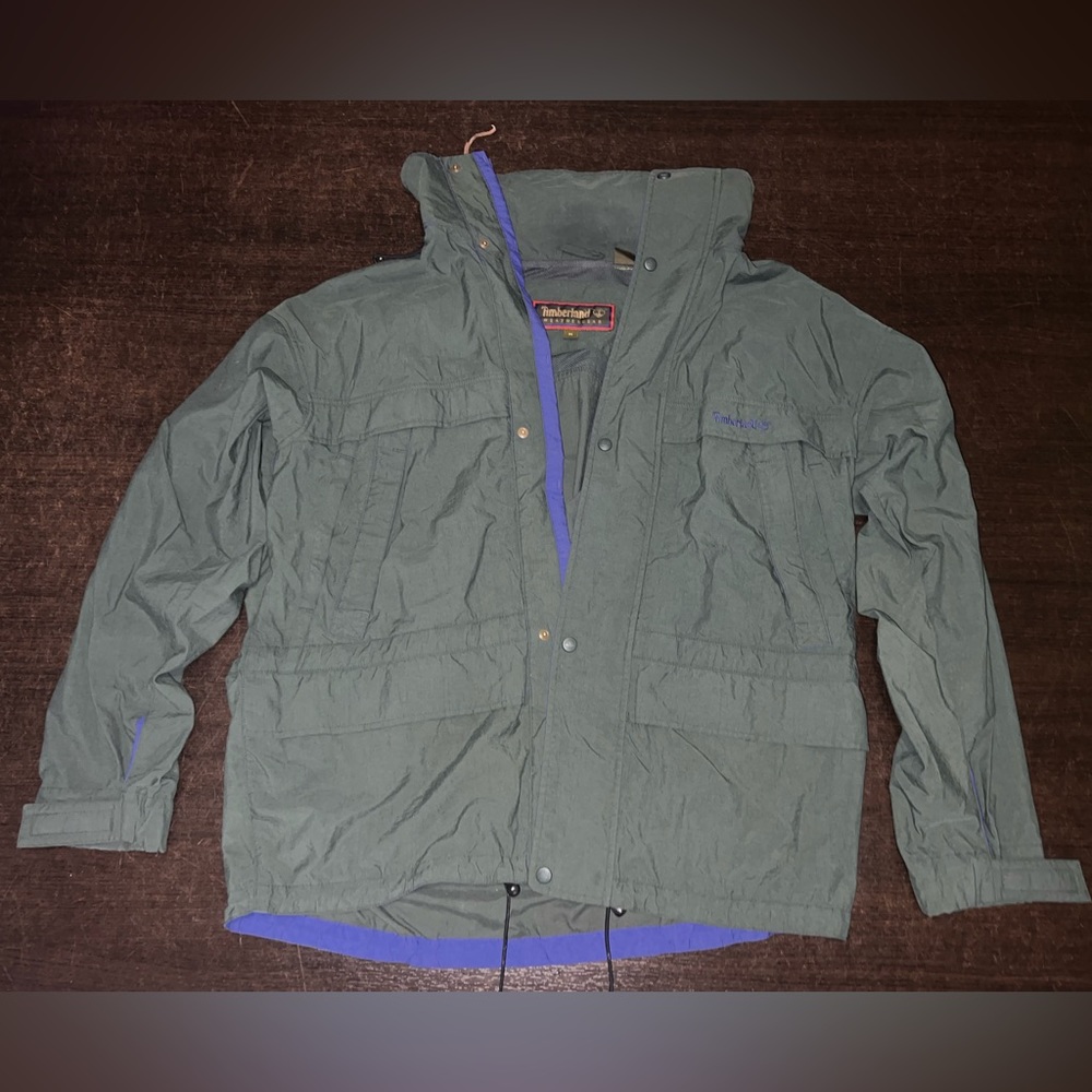 Vintage timberland windbreaker
